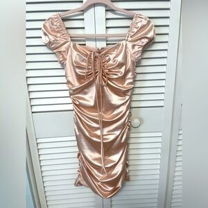 Dear Moon satin look dress.